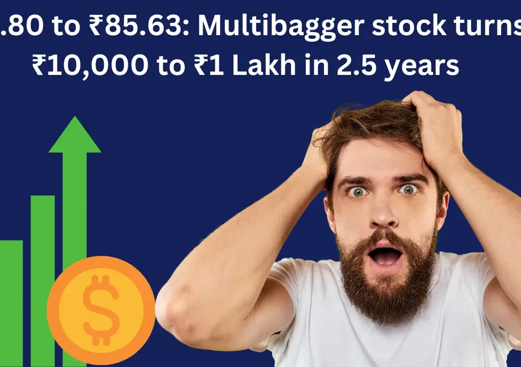 Penny stock turns multibagger in two years. ₹10000 turns to ₹10 Lakh.